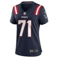 thumbnail image 2 of Women's Nike Mike Onwenu Navy New England Patriots Game Jersey, 2 of 4