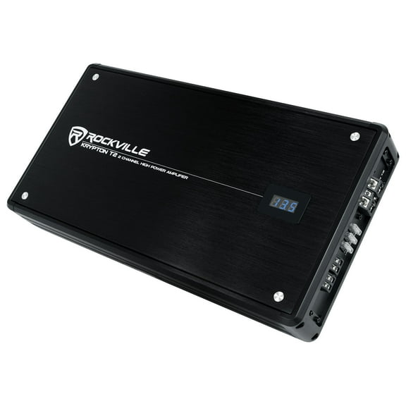 Rockville KRYPTON-T2 2800 Watt Peak/700w RMS 2 Channel Amplifier Car Amp