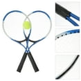 thumbnail image 1 of COOPHYA 1Set Black Alloy Tennis Racket for Teens and Youth Designed for Better Ball Control, 1 of 5