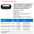 thumbnail image 2 of Tailgate Handle Bezel - Compatible with 2001 - 2003, 2005 - 2006 GMC Sierra 1500 HD Crew Cab Pickup 4-Door 6.0L V8 Naturally Aspirated OHV GAS 2002, 2 of 2