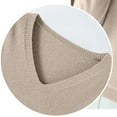 thumbnail image 6 of RMGVDSD Girls Sweaters Autumn Winter Long Sleeve V Neck Knit Pullover Sweaters Kids Girls Solid Color Sweater Tops Solid Color Comfortable Sweater Party Fashionable 14-15 Years, 6 of 6