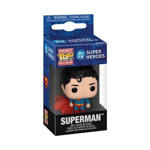 DC Comics New Classics Superman Funko Pocket Pop! Key Chain