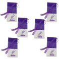 thumbnail image 2 of 6pcs Empty Sachets Bag Flower Printing Fragrance Lavender Sachet Bag Purse, 2 of 3