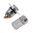 thumbnail image 4 of Practical Hair Catcher Stainless Steel Bathroom Sink Stopper with Filter, 4 of 12