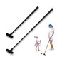 thumbnail image 1 of Putter para hombres y niños, Putter para niños diestros e izquierdos, Mini Putter para niños, ejercitador de Club de mano retráctil, 1 of 8