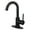 Matte Black, variant on Fauceture LS8431DL Concord Single-Handle Bathroom Faucet with Push Pop-Up, Polished Chrome