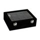 thumbnail image 2 of Estuche de viaje para relojes, organizador de joyas, soporte para pulseras, multifuncional, resistente, para hombres y mujeres, ideal para el Día de Negro, 2 of 8
