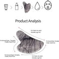 thumbnail image 4 of Gua Sha Facial Tool Crystal Heart Shape Gua Sha Massager Scraping Massage Tool, 4 of 10