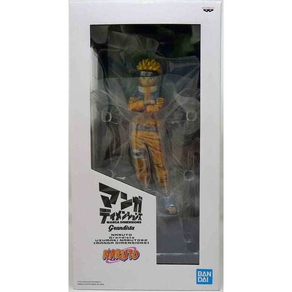 Naruto Statue Figurine 8 Pouces Dimension Manga - Uzumaki Naruto