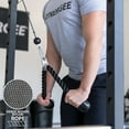 thumbnail image 6 of Synergee Tricep Rope Universal Cable Machine Attachment. Available in Single or Dual-Ended Rope with Rubber Stoppers for Pulldowns, Presses, Curls and Extensions., 6 of 6