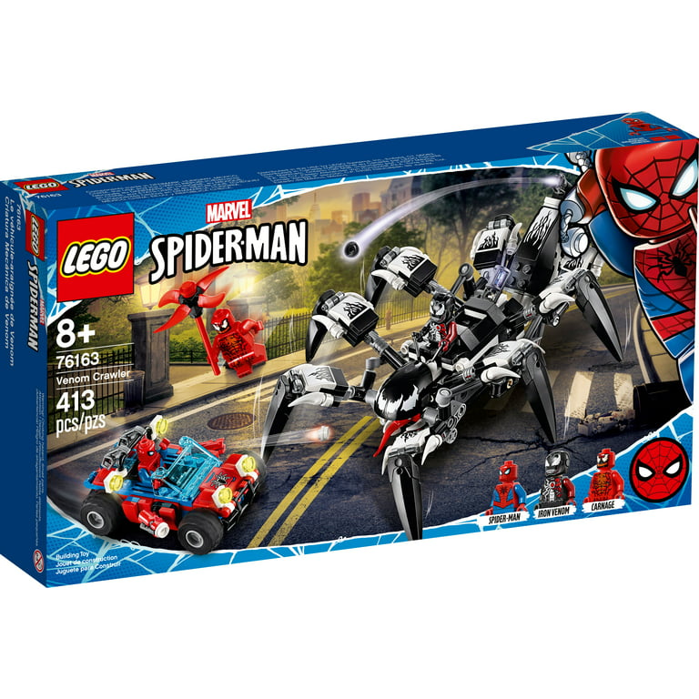 LEGO Marvel Avengers Venom Crawler 76163 Spider-Man vs Venom Mech (413 Pieces) - Walmart.com