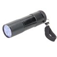 thumbnail image 1 of Encendiendo 9 LED Mini UV Ultravioleta Linterna Blacklight Antorcha Lámpara de luz (1pc), 1 of 8