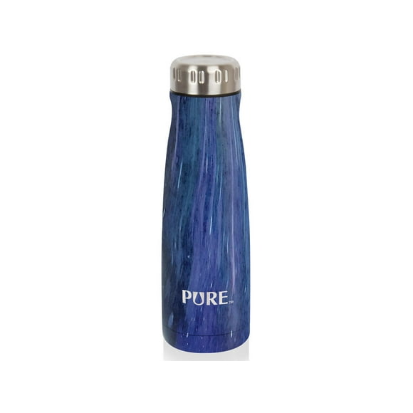 PURE 500ml Widemouth Thermal Bottle Symphony, Blue