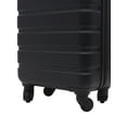 thumbnail image 3 of Wrangler 20-inch Carry-on Rolling Hard Side Spinner Luggage - Black, 3 of 9