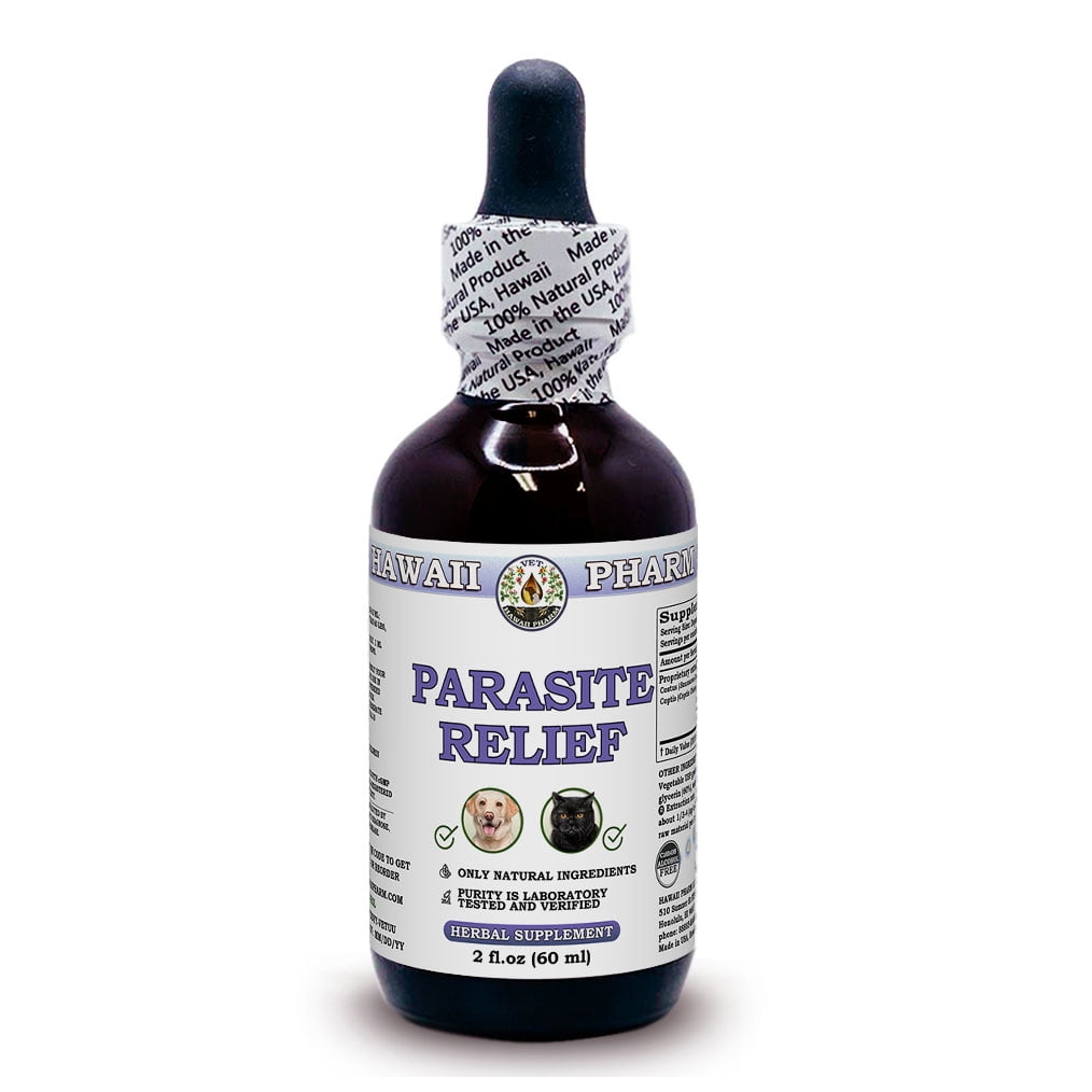 Parasite Relief Natural AlcoholFREE Liquid Extract, Pet Herbal