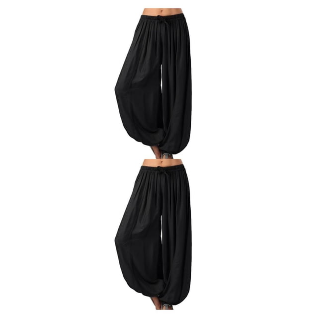 Pantalones Deportivos de Pierna Ancha Sonducket Talla Grande para Mujer Yoga Playa