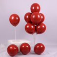 thumbnail image 3 of 10/30 piezas de globos navideños de 12 pulgadas de grosor, globos decorativos navideños con estampado de copos de nieve, para eventos en tiendas y centros comerciales, 3 of 5