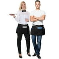 thumbnail image 4 of HeedFit Server Waist Apron, 3 Pockets, 11.5", One Size, Black, Pack of 6, 4 of 5