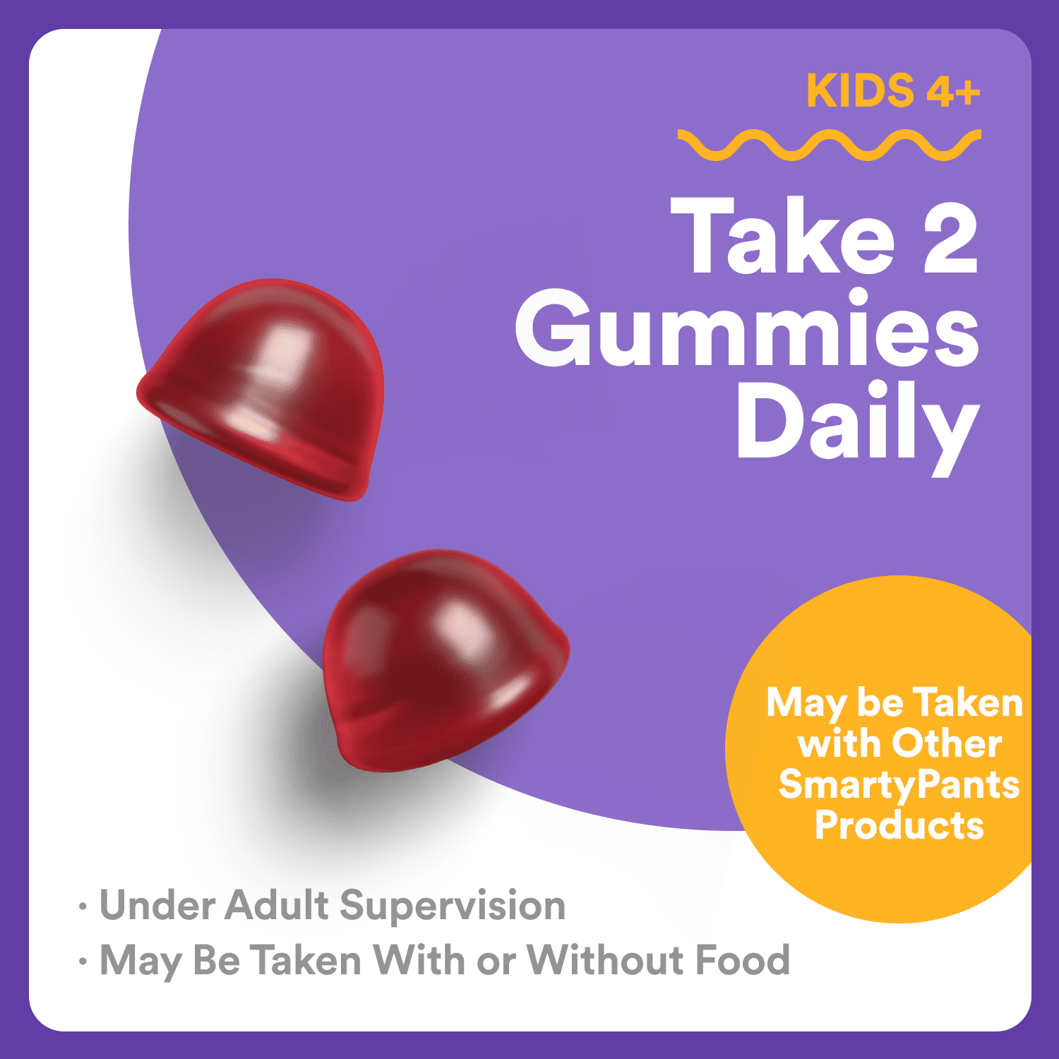 SmartyPants Kids Sleep with Zero Melatonin Gummies, 60 Ct