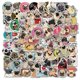 thumbnail image 1 of Pack of 100 Cute Pug Dog Stickers for Water Bottle, Car, Laptop, W, 1 of 5
