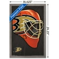 thumbnail image 3 of NHL Anaheim Ducks - Mask 16 Wall Poster, 14.725" x 22.375", Framed, 3 of 5