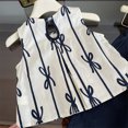 thumbnail image 3 of Conjunto de ropa de verano para niña, camisa de muñeca sin mangas, pantalones cortos, 2 uds., chaleco de moda coreano para niños, traje para niña, 3 of 6