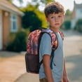 thumbnail image 3 of Yuyamidu American Flag Bookbag for Kids Boys 11 Years Old Baseball Student Bookbag Primary School Bags Teen Middle School Backpacks, 3 of 7