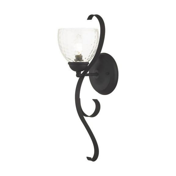 Livex Lighting Brookside Wall Sconce in Black