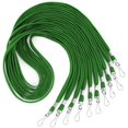 thumbnail image 1 of Mifflin-Usa Bulk Flat Lanyards For Id Badges (Green 36 Inch 100 Pack) Comfortable Neck Straps, 1 of 5
