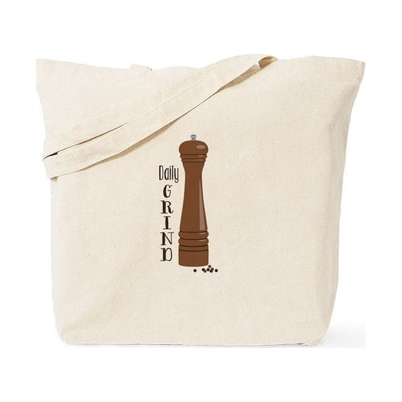 CafePress - Daily Grind Tote Bag - Unisex Canvas Tote Bag, Beige, 1-Piece