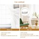 thumbnail image 3 of Alzapaños para cortinas, lazos decorativos de estilo moderno para cortinas con diseño de hojas de metal, longitud ajustable (dorado), 3 of 4