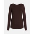 thumbnail image 5 of ClimateRight by Cuddl Duds Women’s Mild Essential Base Layer Livaeco Jersey Long Sleeve Crewneck Thermal Top, Sizes XS-4X, 5 of 5