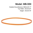 thumbnail image 2 of 4 Paquetes de Correas para Máquina de Coser MB-550 Correa de Motor, 550mm / 21.7" de Circunferencia Exterior, 2 of 5