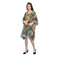 thumbnail image 4 of Multi Women's Plus Size Tunic Dress for Women Casual Short Caftan Dresses Tunics for Plus Size Ladies Kimono Online by Oussum, 4 of 6