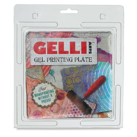 Gelli Arts Gel Printing Plate - 6" x 6" x 3/8", Rectangle