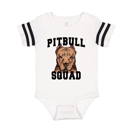 

Inktastic Dog Pitbull Squad Gift Baby Boy or Baby Girl Bodysuit