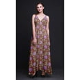 thumbnail image 4 of Bimba Floral Printed Women Long Maxi BeachÂ&nbsp;DressÂ&nbsp;Strappy Summer Resort Wear-Large, 4 of 6