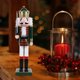 thumbnail image 4 of GOOHOCHY Cascanueces de madera estilo navideño, adorno de cascanueces, decoración de escritorio, 4 of 8