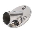 thumbnail image 3 of Base Ronde pour Main Courante de Bateau, Raccord de Base Ronde en Acier Inoxydable 316 pour Tube de 25mm/1 Po, 3 of 7
