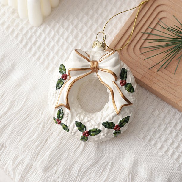 Decoraciones de PVC, decoraciones navideñas, coronas navideñas, copos de nieve, adornos colgantes para árbol de Navidad, accesorios decorativos para arreglos de escenas, decoraciones de Halloween, dec