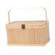 thumbnail image 3 of Caja decorativa de ratán, cesta tejida de bambú, caja de Sushi, contenedor Rectangular para huevos, cesta de flores, cesta de embalaje de regalo para, 3 of 7