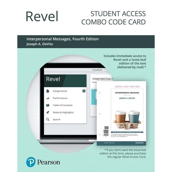 Pre-Owned Revel for Interpersonal Messages -- Combo Access Card Paperback