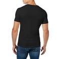 thumbnail image 2 of Lacoste Men's Pima Cotton Short Sleeve V Neck Athletic T-Shirt Black 4XL, 2 of 2