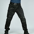 thumbnail image 1 of RKSTN Pants for Men Fall Pants Multiple Pockets Cargo Trousers Work Wear Combat Cargo Pocket Loose Trousers Straight Leg Pants, 1 of 5