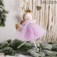 thumbnail image 3 of Muñeco de ángel de Navidad Regalos de Año Nuevo 2024 Decoraciones navideñas para el hogar Navidad 2023 Adornos colgantes para árbol de Navidad Noel Deco, 3 of 5