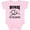 AD-Pink, variant on Nurse in Training Nursing Girls Baby Bodysuit