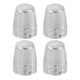 thumbnail image 1 of Dedal, protector de dedos para costura a mano, herramientas de costura DIY, plateado, 4 piezas, 1 of 6