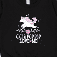 thumbnail image 3 of Inktastic Gigi and Pop Pop Unicorn Toddler Sweatshirt, 3 of 4