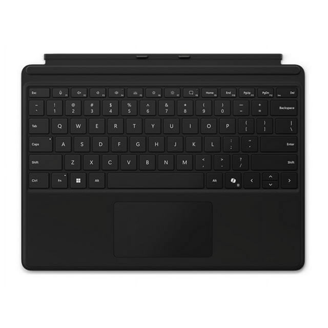 Microsoft Surface Pro Keyboard - Clavier - avec Accélérateur, Pavé Tactile - QWERTY - Anglais - Noir - pour Surface Pro 8, Pro 9