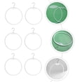 thumbnail image 2 of Milisten 10pcs Underwear Drying Shelf Women Briefs Display Stands Circle-shape Underwear Rack, 2 of 6